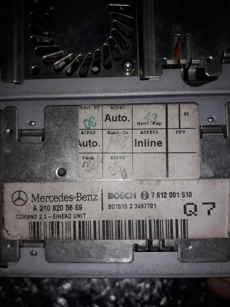 Фото в бортжурнале Mercedes-Benz E-Class (W210). Запчасти на фото: 11612001, A2108205689, 3497701