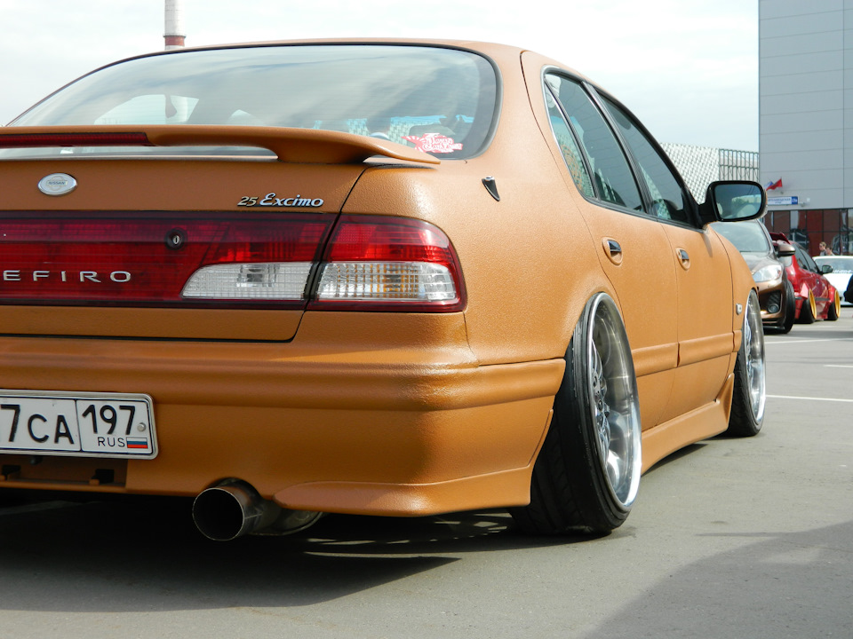 Задние ремонтные арки Нива 2121 на Nissan Cefiro Maxima 32 — Nissan Cefiro (A32)