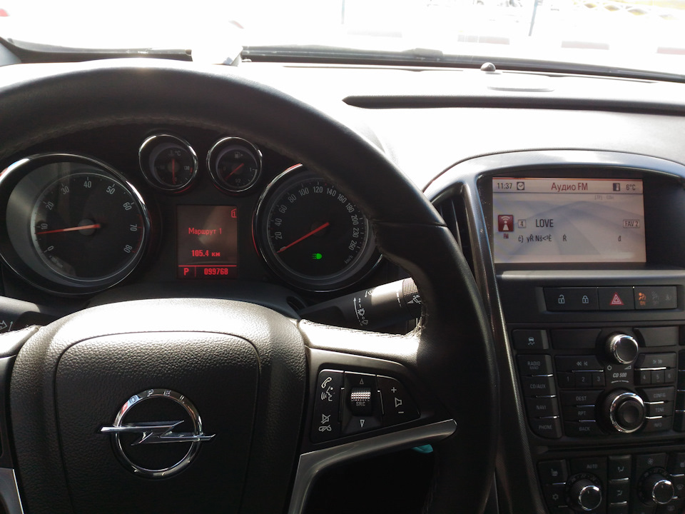 Фото в бортжурнале Opel Astra J. Запчасти на фото: 099768