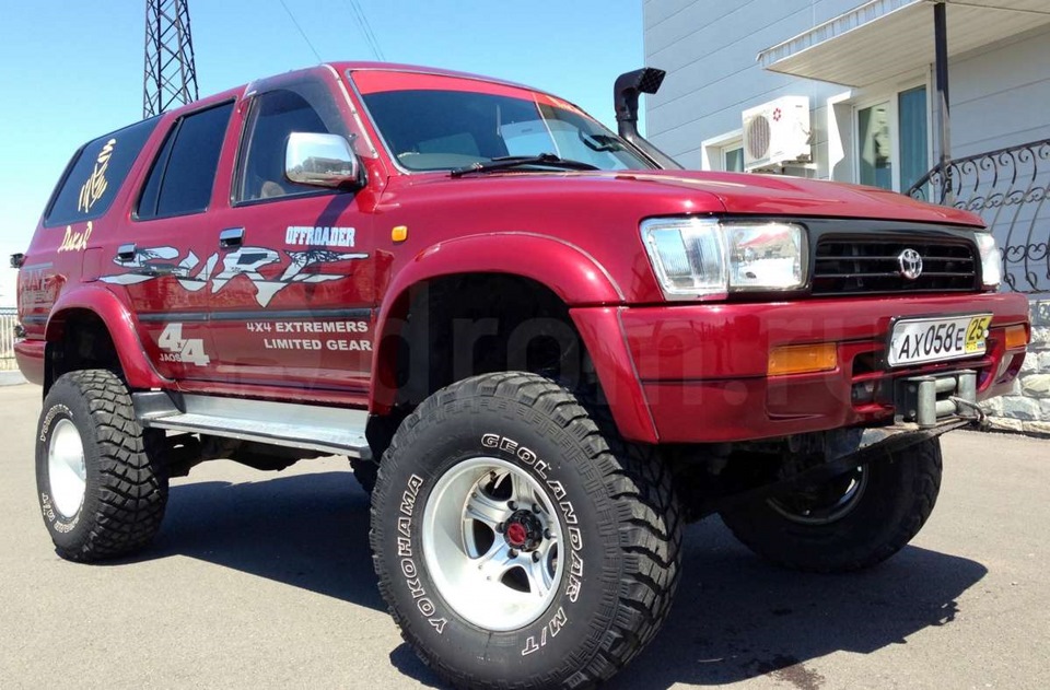 Фото в бортжурнале Toyota Hilux Surf (2G)