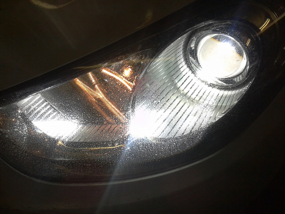 Подключаем, включаем ближний свет, проверяем — Hyundai ix35