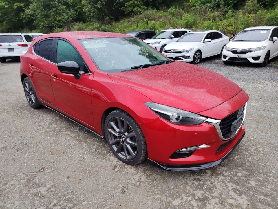 Avrilmika さま専用ページ Прибытие в г. Владивосток — Mazda Axela (3G) бензин, 1,5 л, 2017