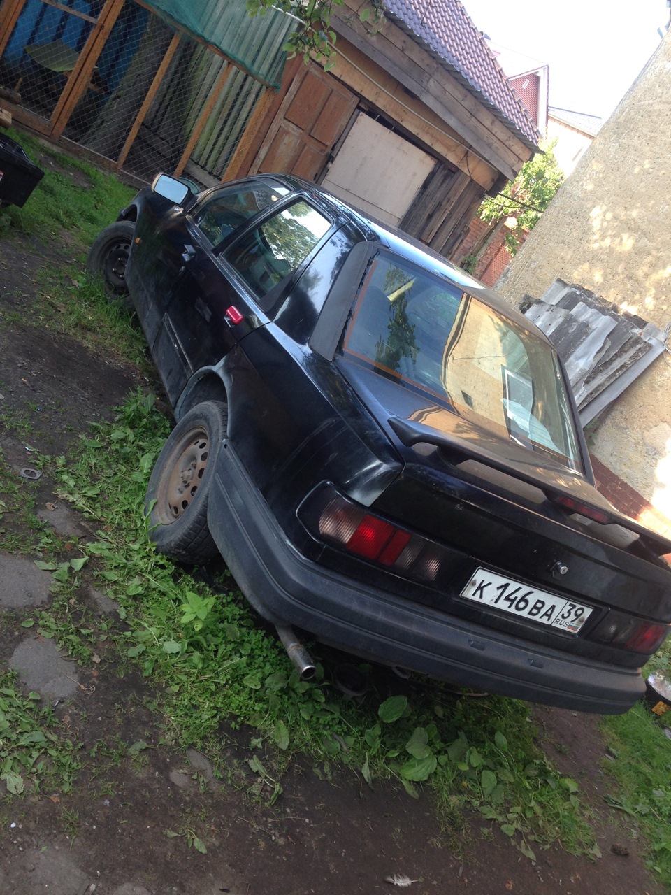 скоро поставлю диски, вместо ржавых железок) — Ford Sierra