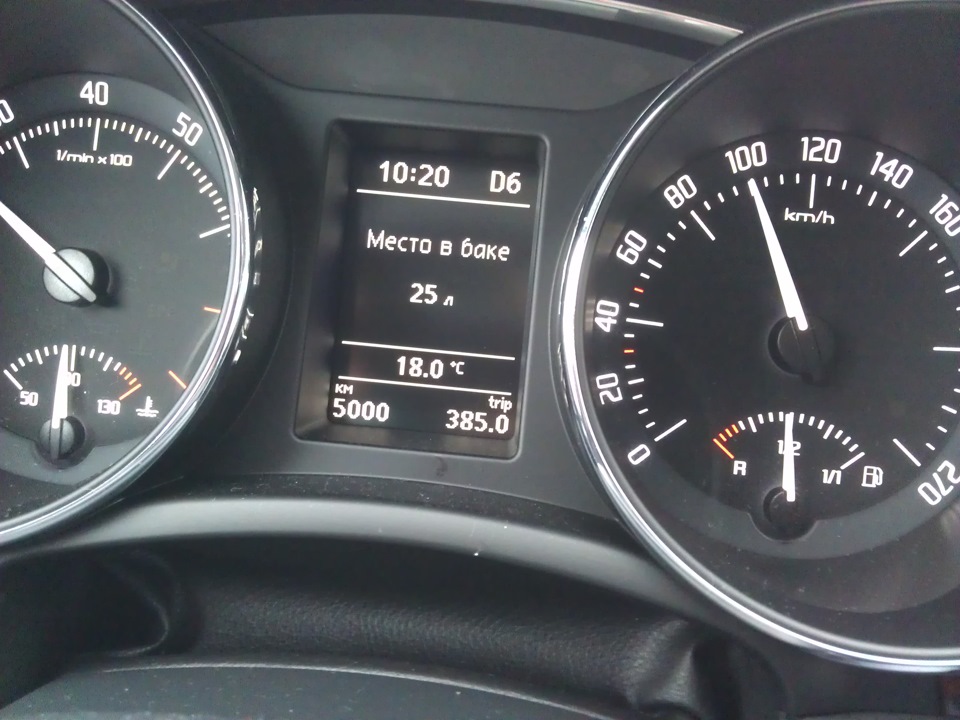 Мне 5 000 км! — Skoda Superb Combi (Mk2)