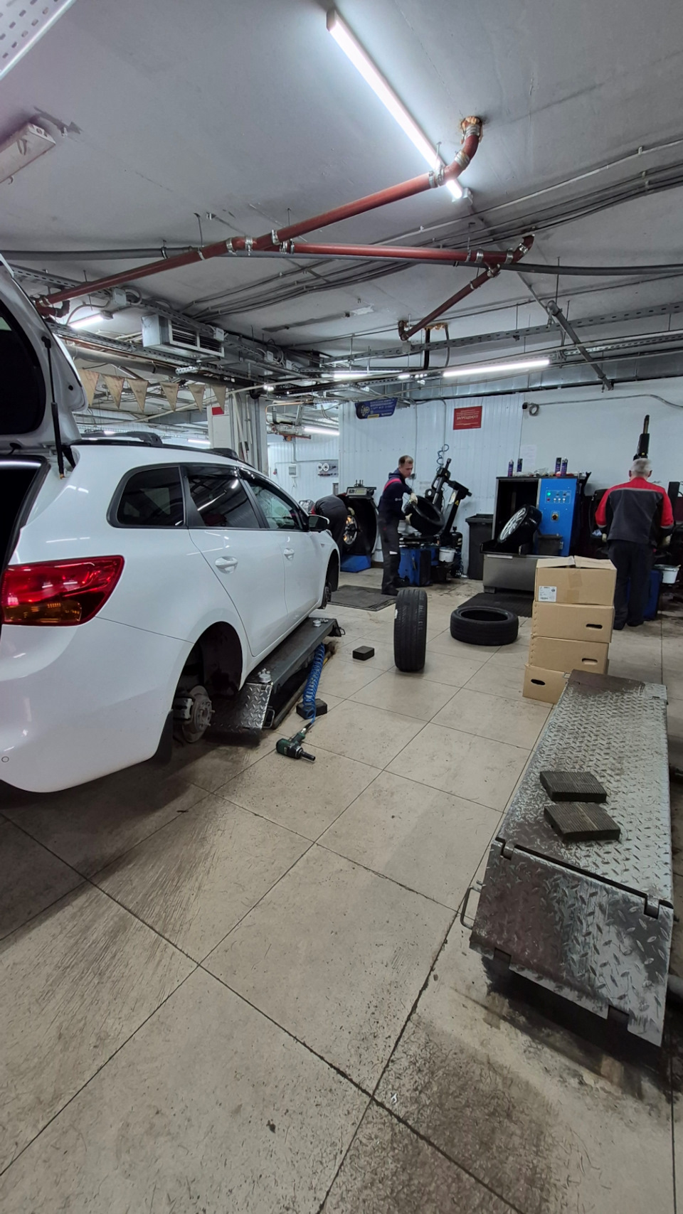 Фото в бортжурнале KIA Ceed SW (2G)