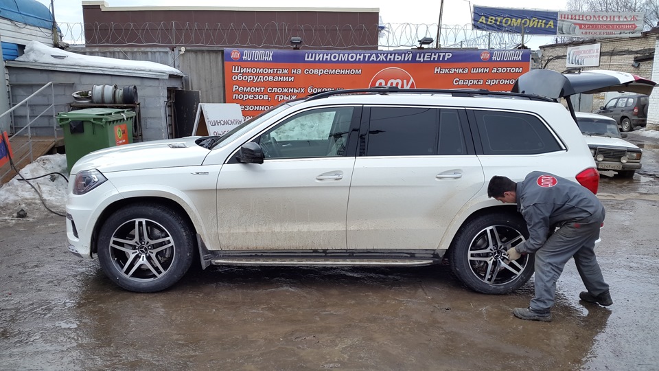 Фото в бортжурнале Mercedes-Benz GL-Class (X166)