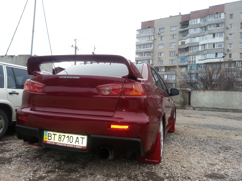 Фото в бортжурнале Mitsubishi Lancer Evolution X