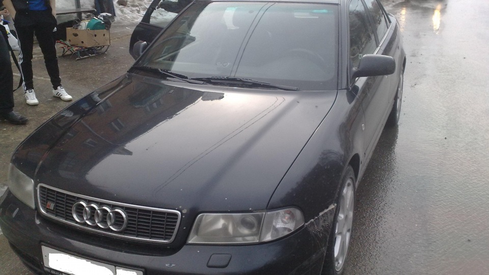 Audi S4 Субару давай до свидания