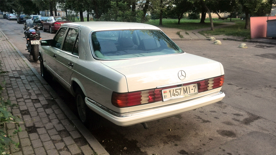 Фото в бортжурнале Mercedes-Benz S-Class (W126)