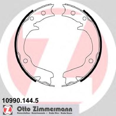 ZIMMERMANN 109901445 – Колодки тормозные барабанные — Subaru Impreza (GD/GG). Запчасти на фото: 109901445
