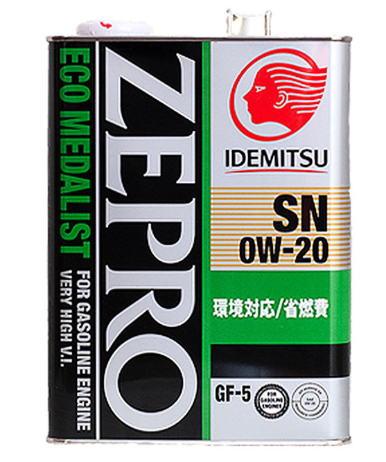 Масло моторное Idemitsu Zepro Eco Medalist 0W-20 API SN, ILSAC GF-5 — Subaru Forester (SH)