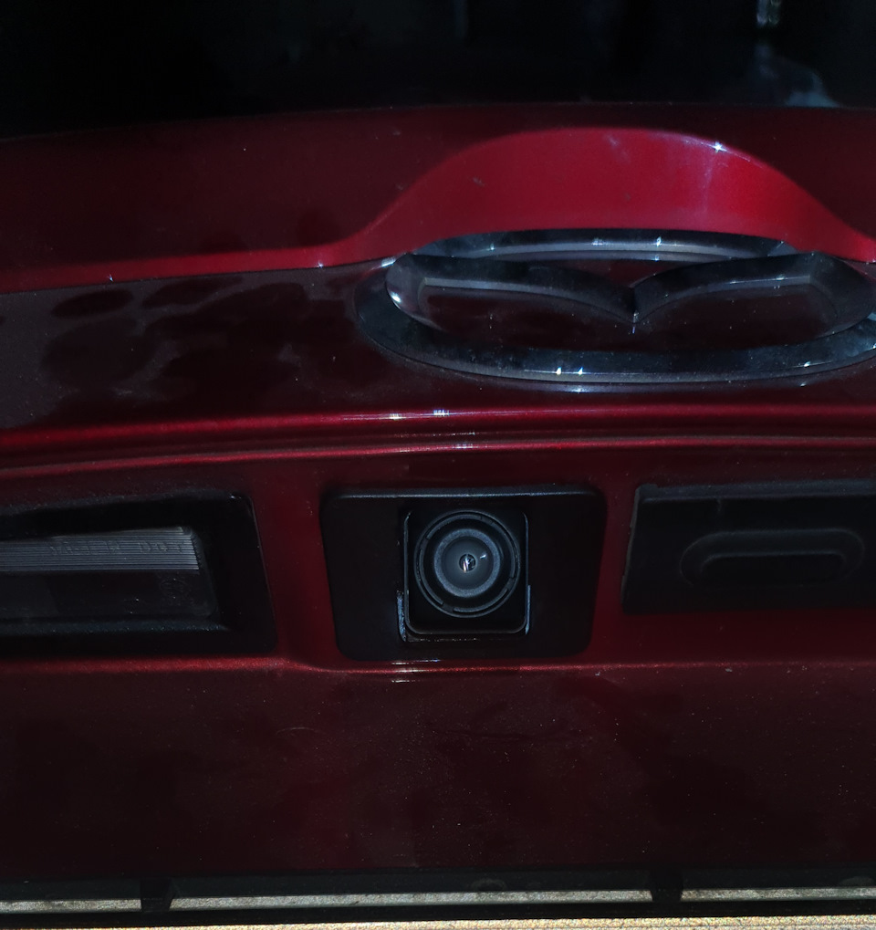 Вид на багажнике — Mazda 3 (3G) BM