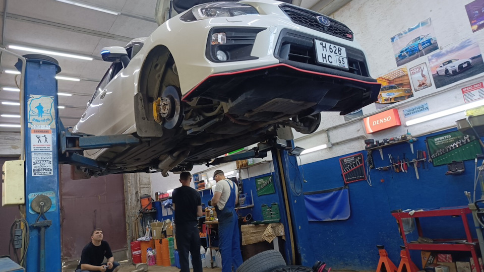 установка — Subaru Levorg (VM)