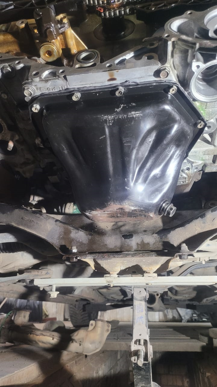 Поддоны на месте — Subaru XV (1G)