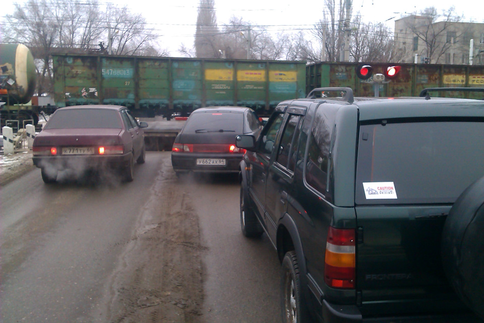 Два дебила это сила! (с) — Opel Frontera A Basic