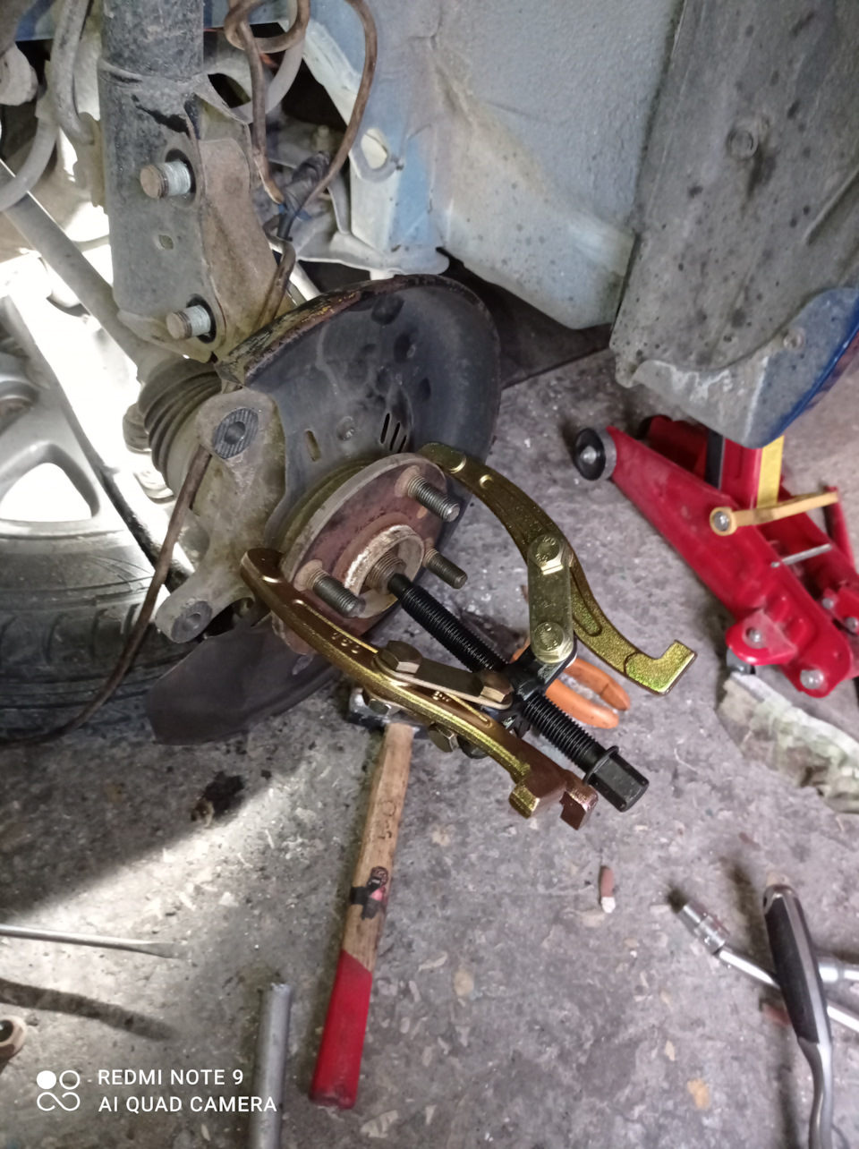 вот и трех палый — Toyota Vitz (10)