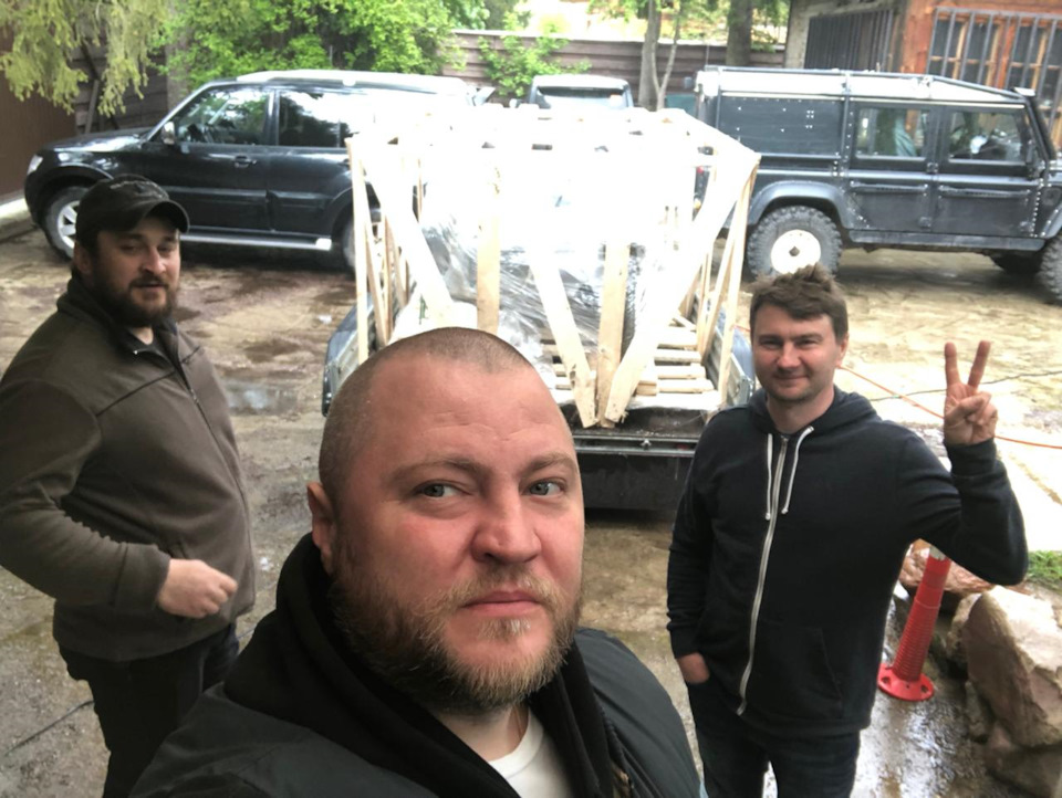 притащили.) — Land Rover Defender (L315/L316)