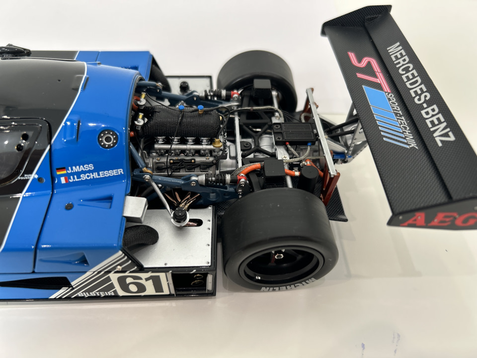 Sauber Mercedes C9, 1988 (1/18 Exoto) — Сообщество «Масштабные