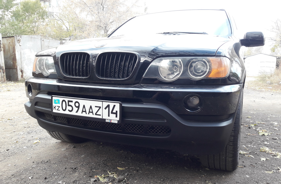 Бампер выглядит как новый — BMW X5 (E53)