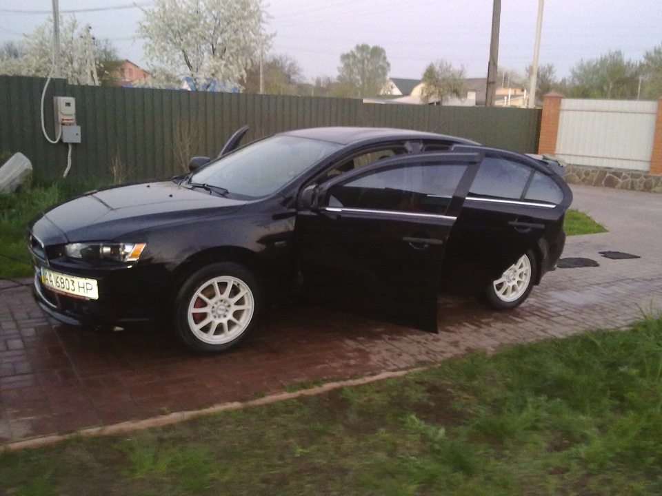 Фото в бортжурнале Mitsubishi Lancer X