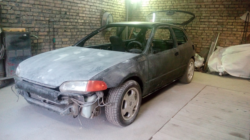 Фото в бортжурнале Honda Civic Hatchback (5G)