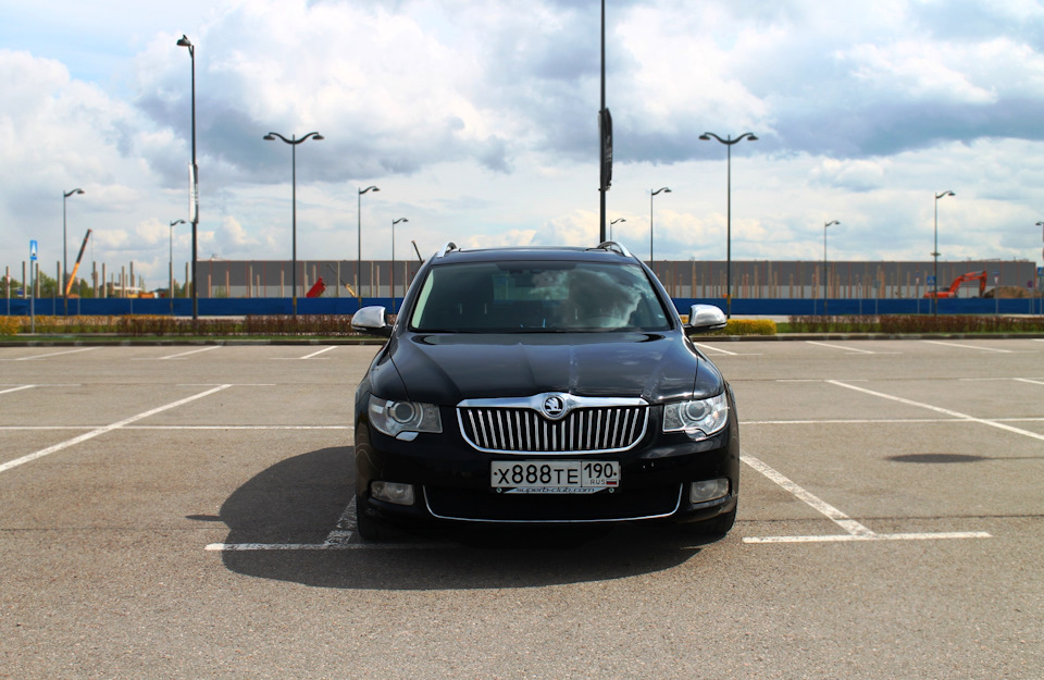 Фото в бортжурнале Skoda Superb Combi (Mk2)