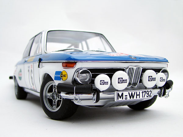 AUTOart 1:18 BMW 2002 '1972 TAP RALLY — Сообщество «Масштабные