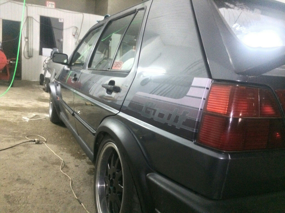 ну и конечный результат!) — Volkswagen Golf Mk2