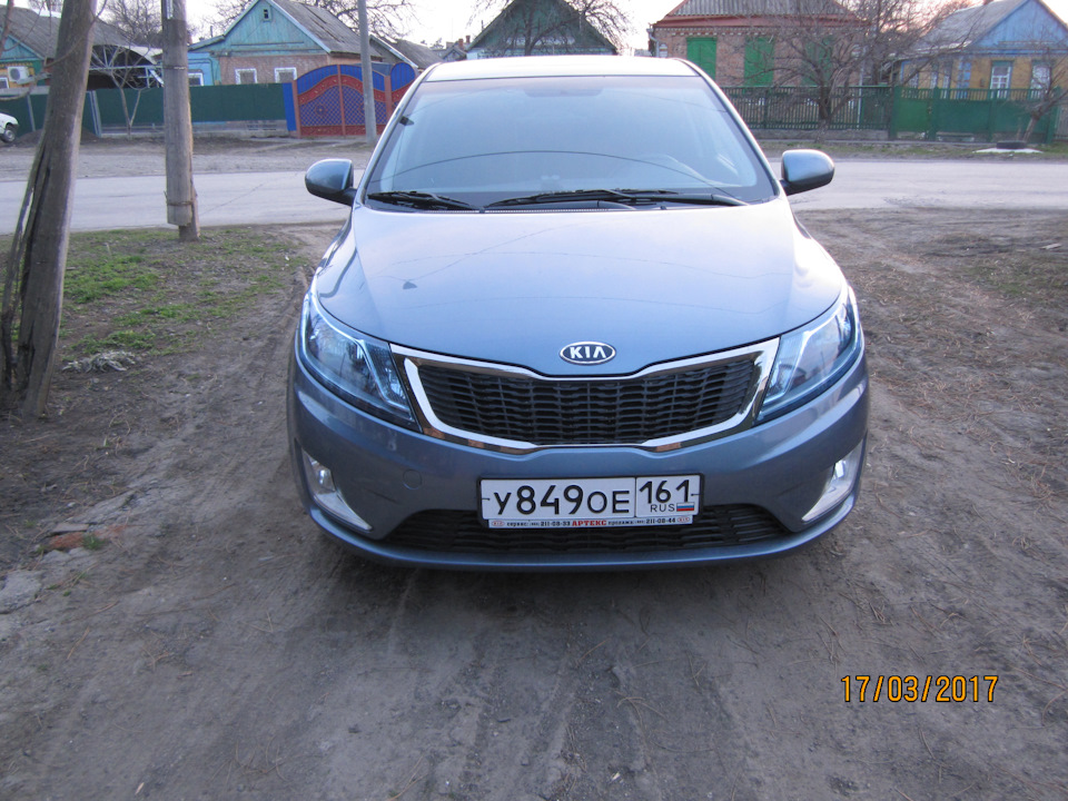 вот такой вид имеет — KIA Rio (3G)