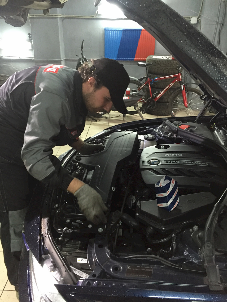 мастер за работой — BMW 3 series (F30)
