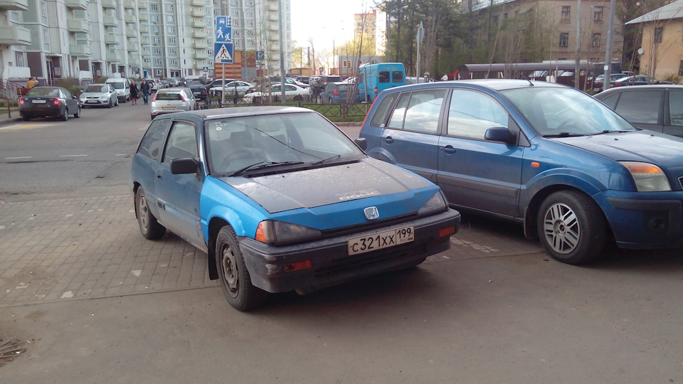 Фото в бортжурнале Honda Civic Hatchback (3G)