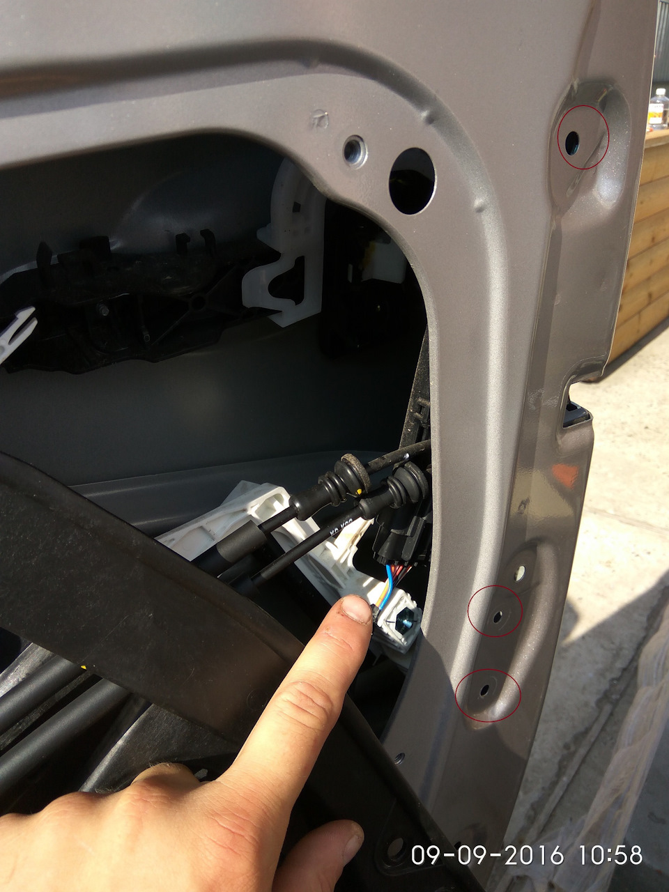 Photo from the logbook Hyundai Tucson (TL)