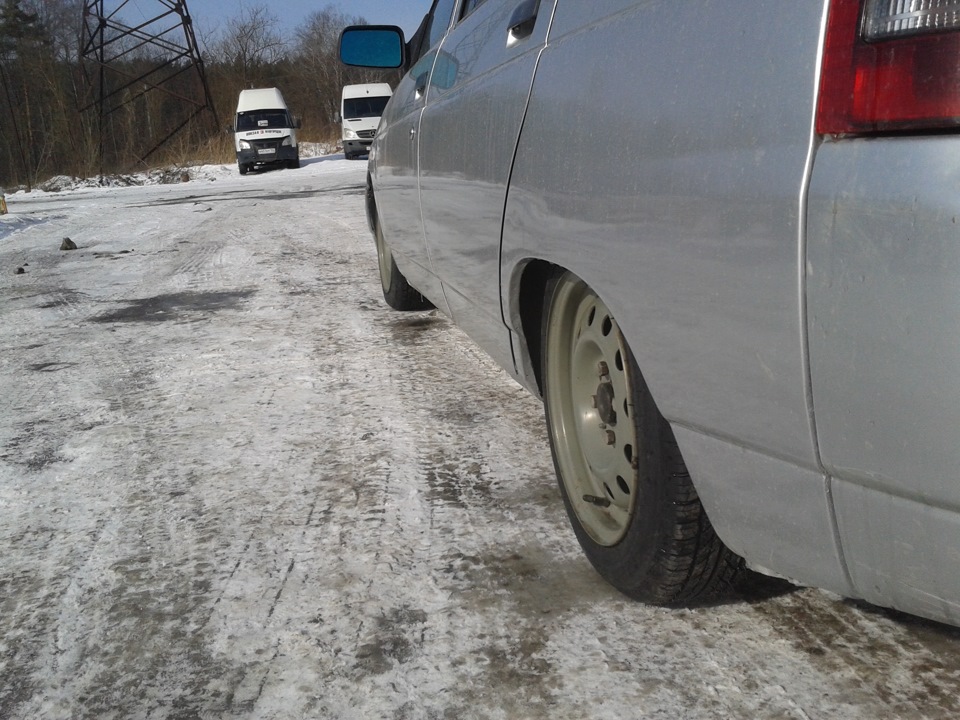 Диск маленько торчит) — Lada 21124