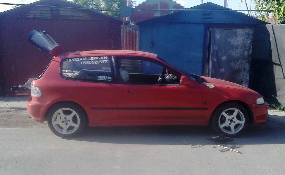 Фото в бортжурнале Honda Civic Hatchback (5G)