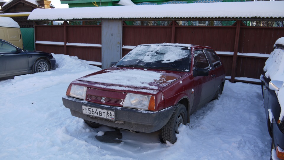 Холодно, снег, а руки так и чешутся заняться ремонтом — Lada 21086