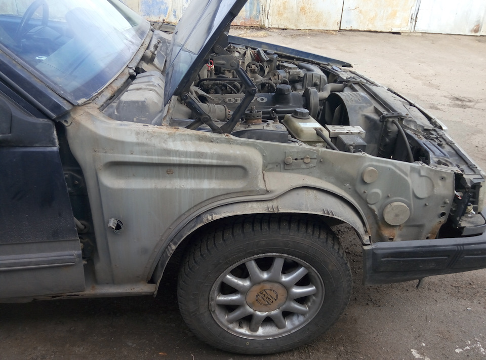 думал увидеть что-то жуткое, кода снимал — Volvo 940
