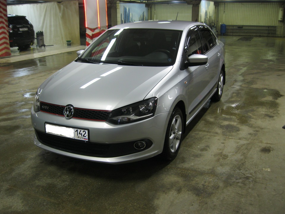 Вот такой она уехала от меня… — Volkswagen Polo Sedan