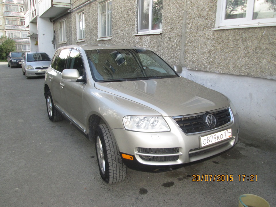 Фото в бортжурнале Volkswagen Touareg (1G)