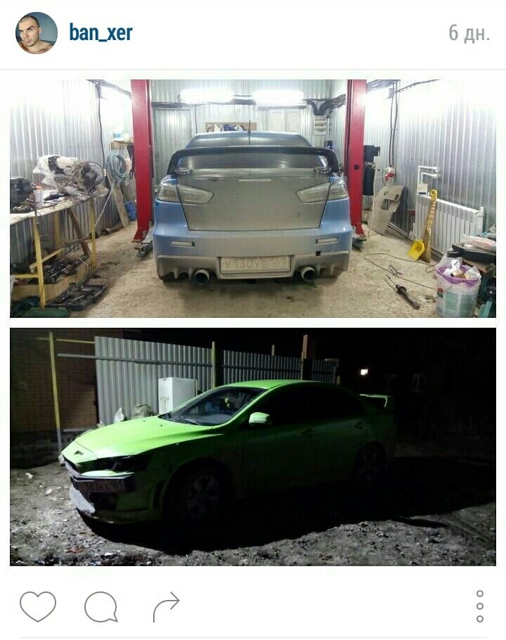 Фото в бортжурнале Mitsubishi Lancer Ralliart