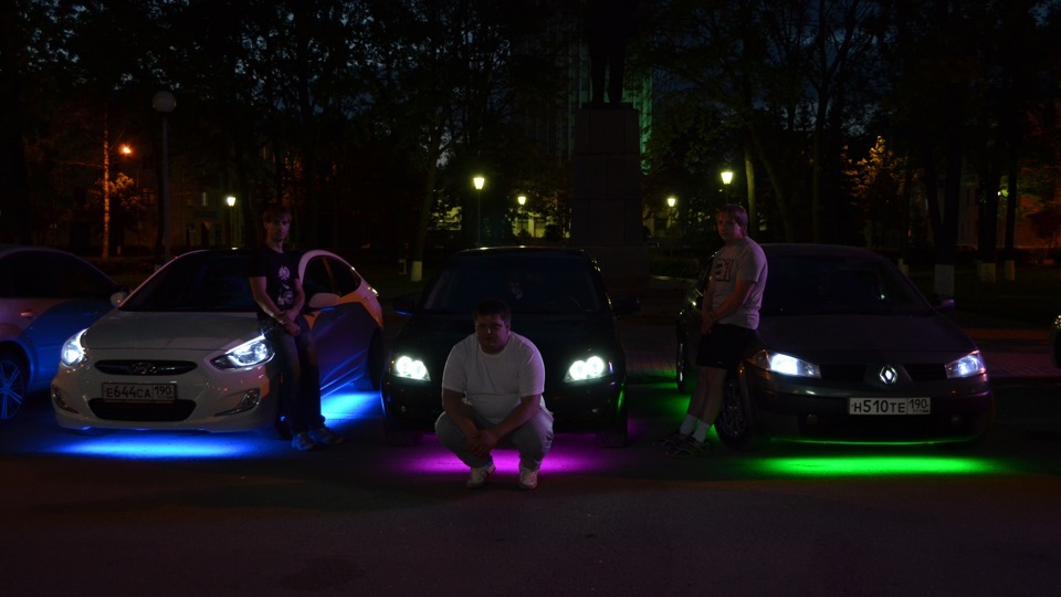 Renault Megane "VsK" Green_LED_Mania