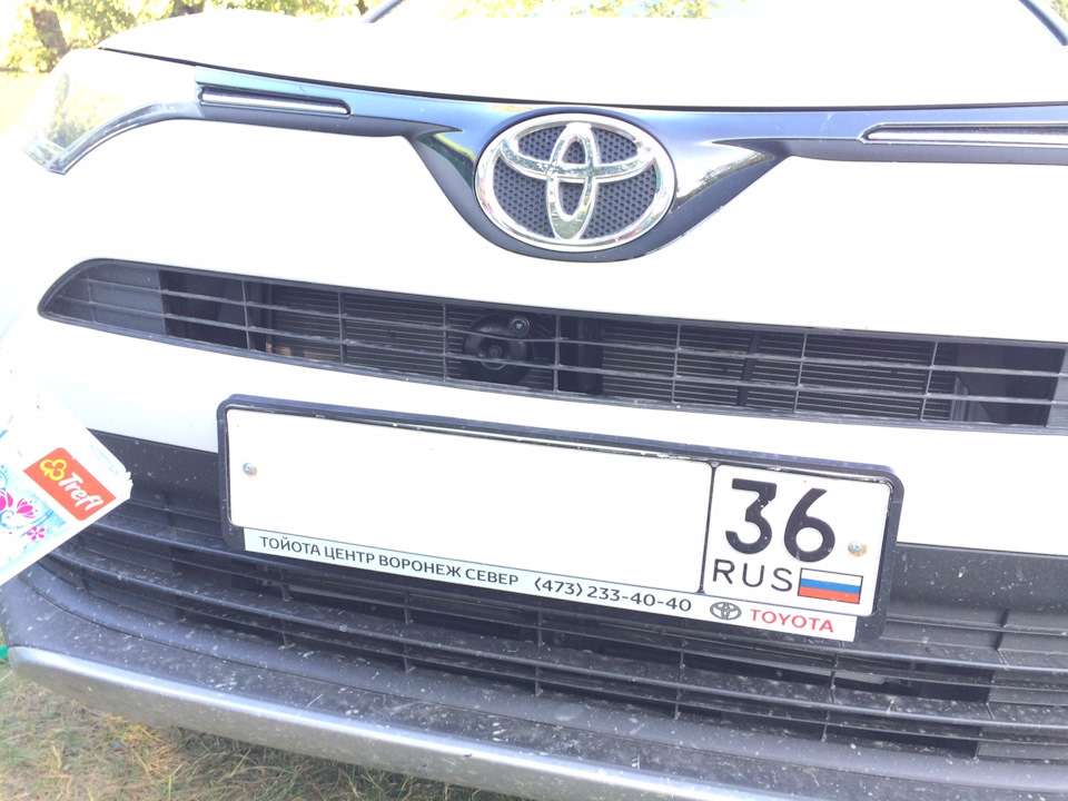 фронтальная камера — Toyota RAV4 (IV)