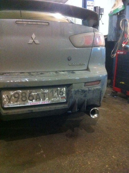 Фото в бортжурнале Mitsubishi Lancer X
