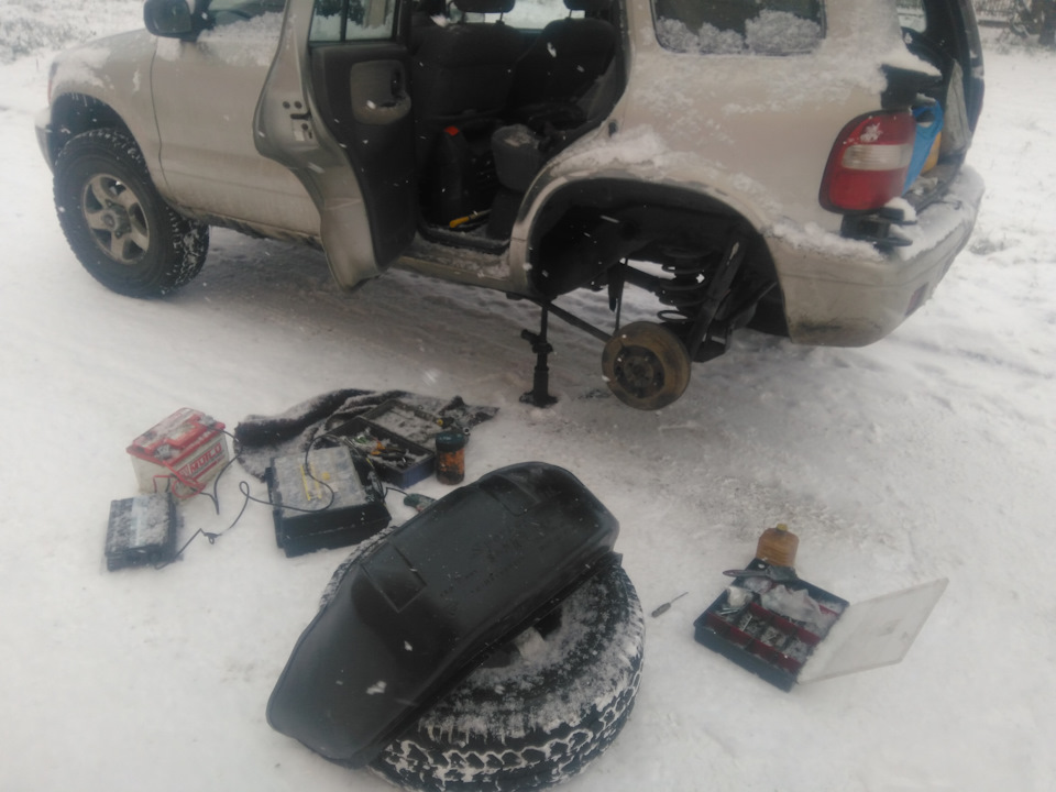 Такая полянка в чистом поле — KIA Sportage (1G)