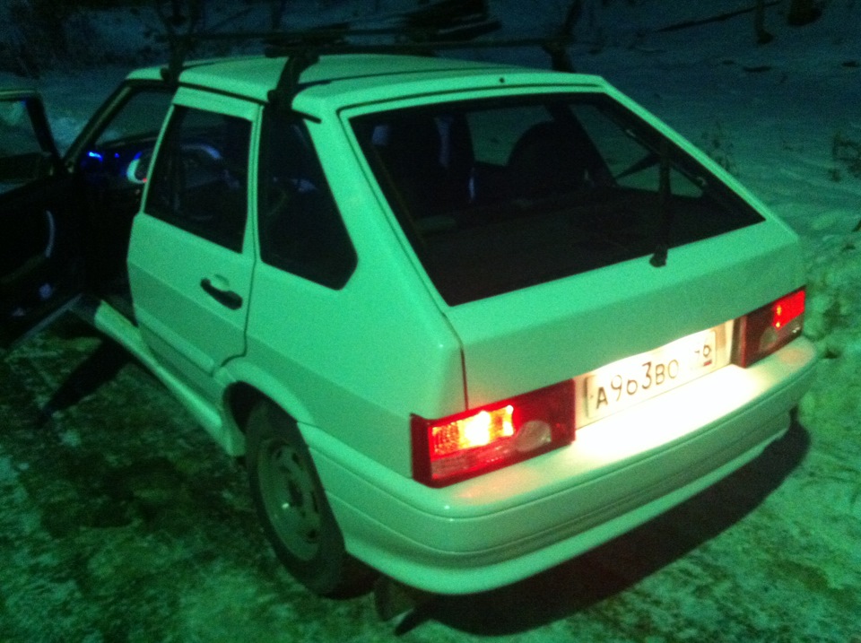 Забрал машину после заварки багажника — Lada 2114