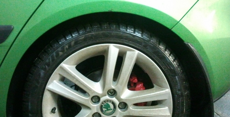 Сзади. ПОСЛЕ — Skoda Fabia RS Mk2