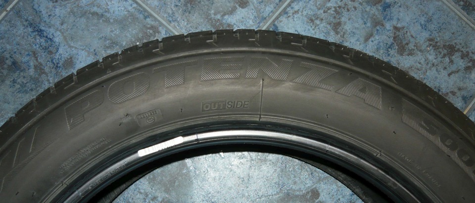 Bridgestone POTENZA S001 — Opel Astra J GTC. Запчасти на фото: Bridgestone Potenza S001