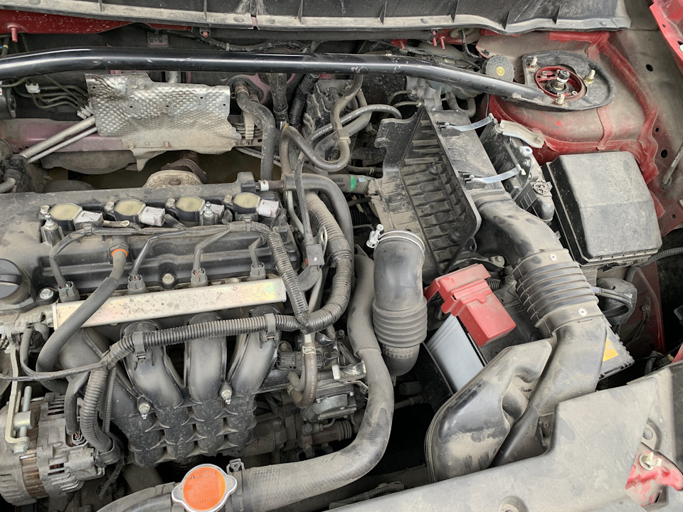 Для удобства снял фильтр — Mitsubishi ASX