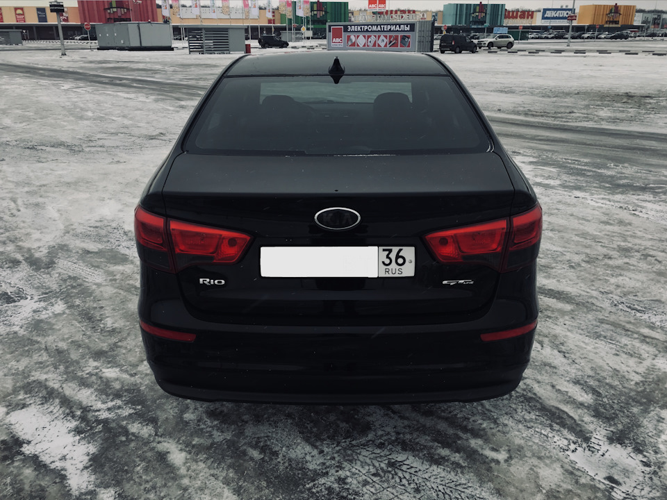 Photo from the logbook KIA Rio (3G)