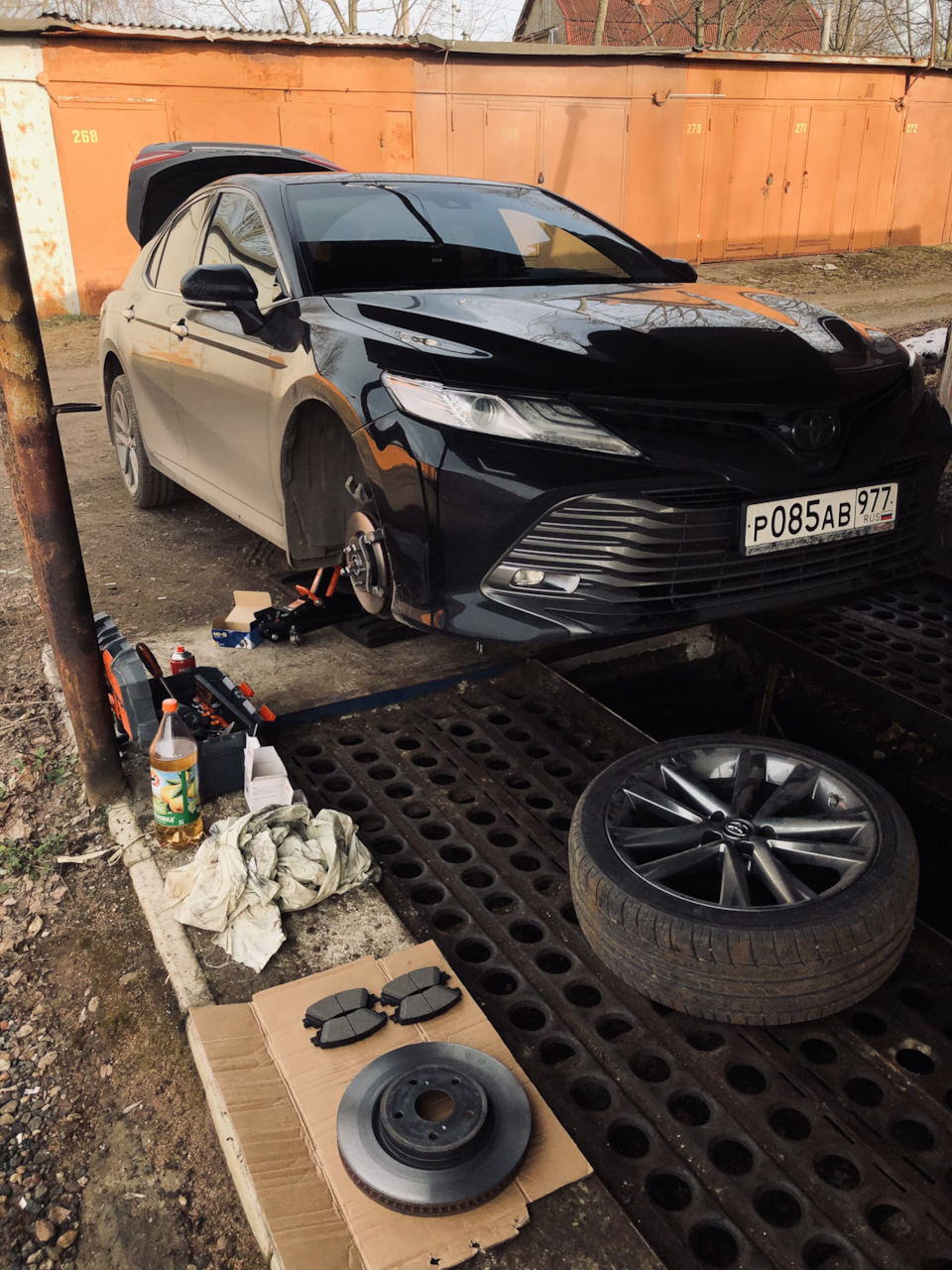 Photo from the logbook Toyota Camry (XV70)