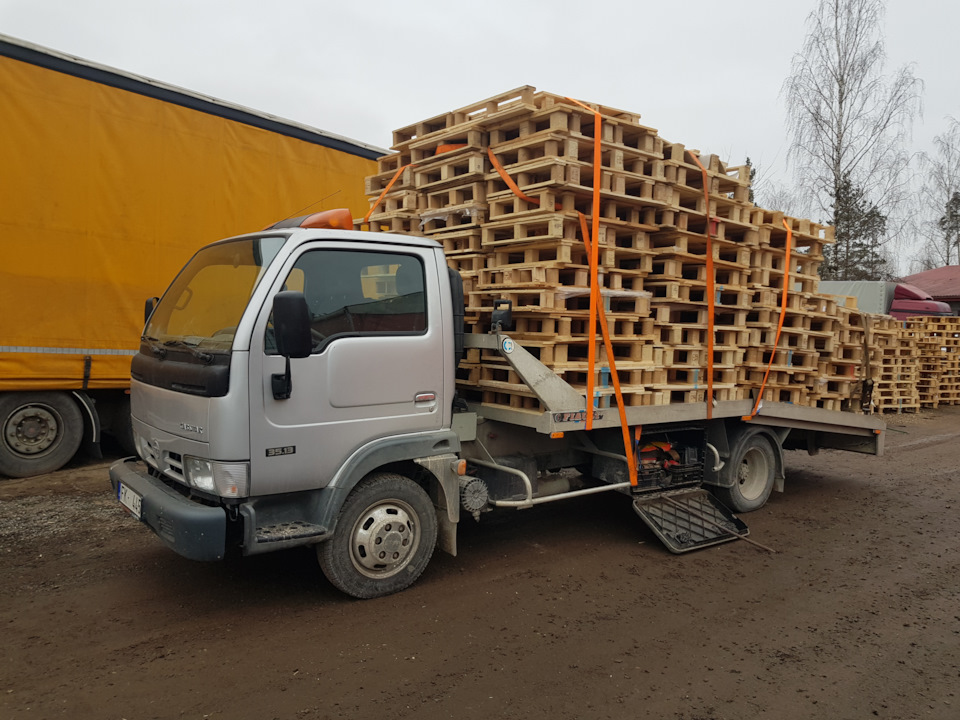 Фото в бортжурнале Nissan Cabstar